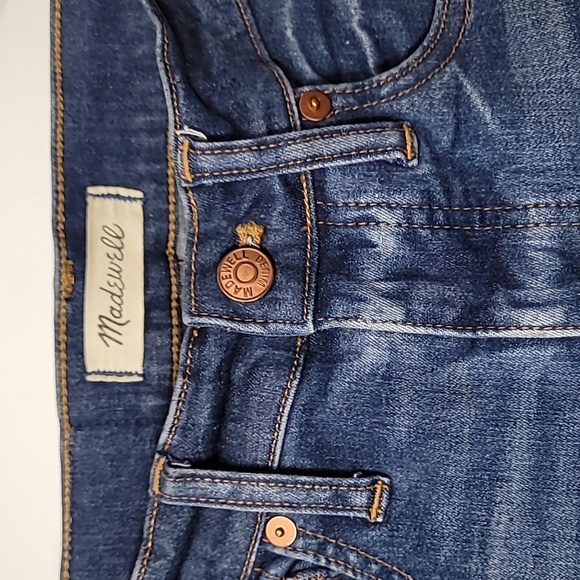 Madewell 9" High-rise Skinny Jeans with Frayed Hem - Picture 4 of 12